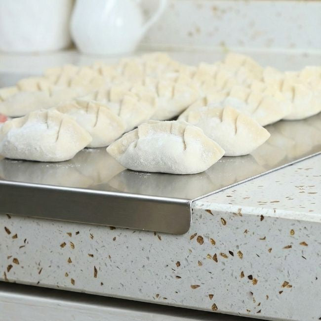 Stelvo™ L Tipi Paslanmaz Çelik Tezgahlık