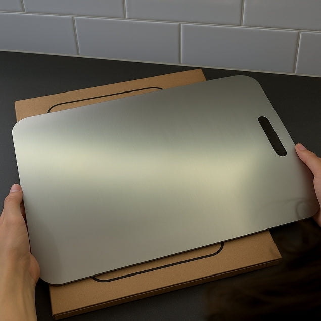 Stelvo™ Paslanmaz Çelik Kesme Tahtası