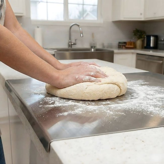 Stelvo™ L Tipi Paslanmaz Çelik Tezgahlık